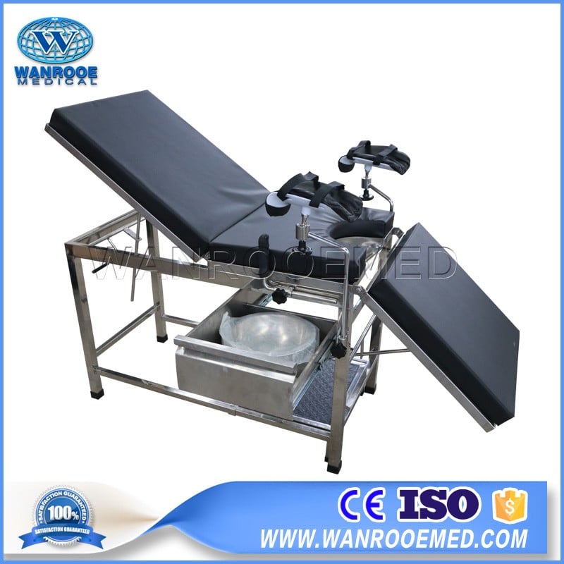 A-2005C Portable Medical Operation Table Electric Gynecology Examination Chair Bed