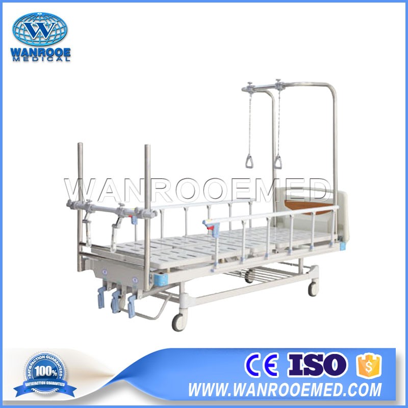 BAM303G Hospital Double Arm  Treatment Traction Orthopedic Bed
