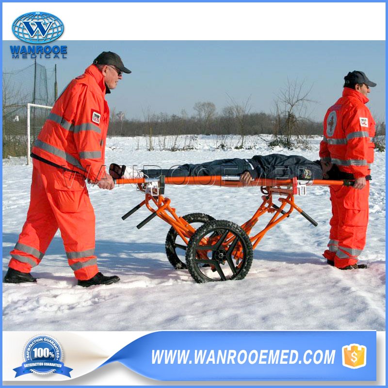 EA-LC Medical Military And In Public Used Litter Carrier Emergency Wheeled Litter Carrier