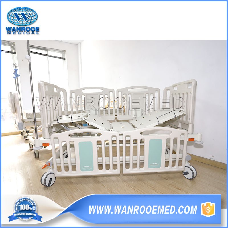 BAM202C Hospital Secure Children Bed Manual Two Functions Child Bed 