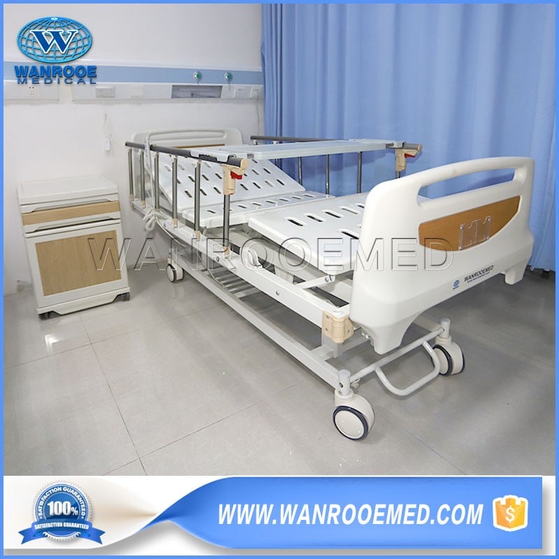 BAE302 Medical 3 Function Electric Adjustable Hospital Patient Nursing Bed