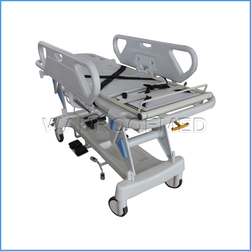 BD111D Hospital Transport Stretcher Carro de transferencia de paciente eléctrico Trolley
