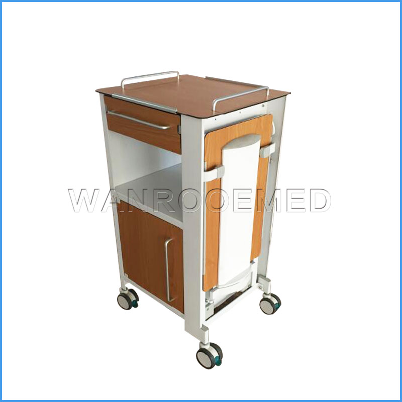 BC010F Adjustable Hospital AND Bed Stand Bedside Cabinet Bedside Locker
