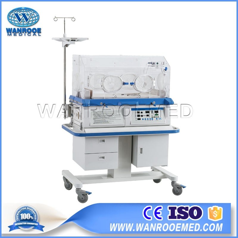 HB-YP970 Medical Four Wheels ICU Delivery Room Baby Neonatal Infant Incubator