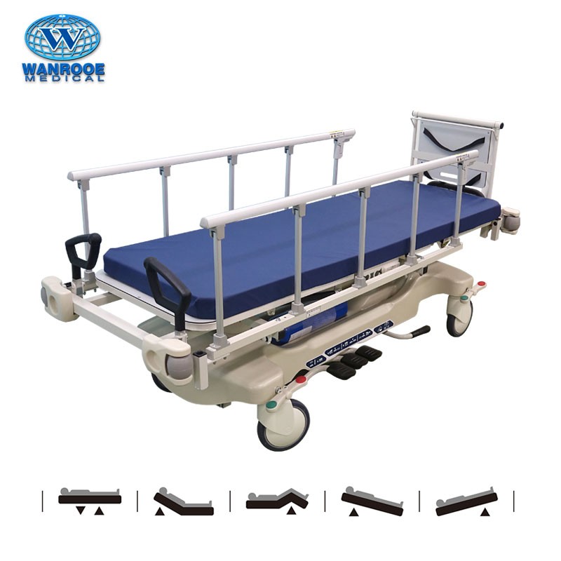 BD111BD Hospital Medical Hydraulic Patient Transfer Ambulance Stretcher