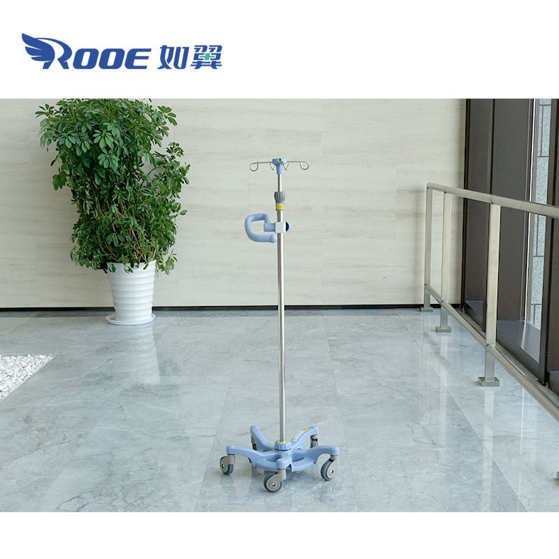 BIV03 Hospital Adjustable Drip Stand IV Pole IV Stand