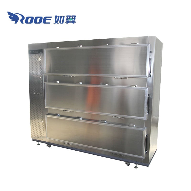 GA303 Hospital 3 Body Mortuary Cooler Morgue Refrigeration Equipment