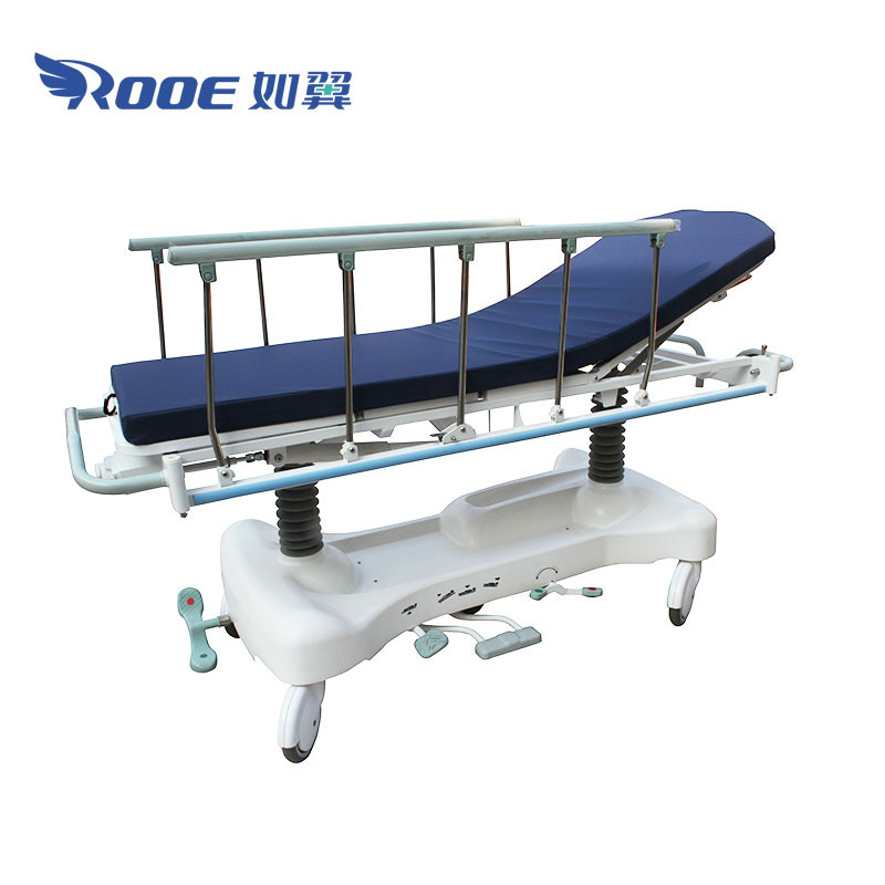 BD111B Hospital Cart Transfer Stretcher Hydraulic Patient Trolley