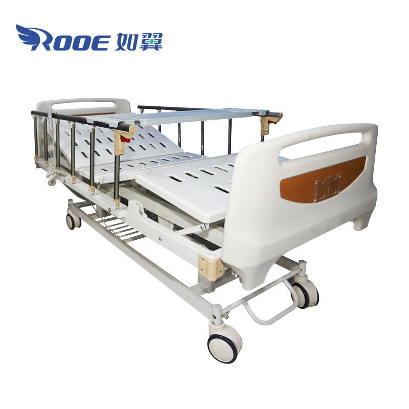 Why does a hospital bed have a guardrail?