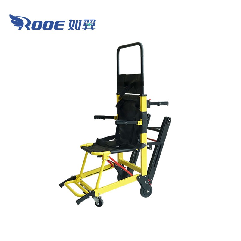 EA-6F Emergency Manual Stair Climbing Chair Mobility Stair Lift