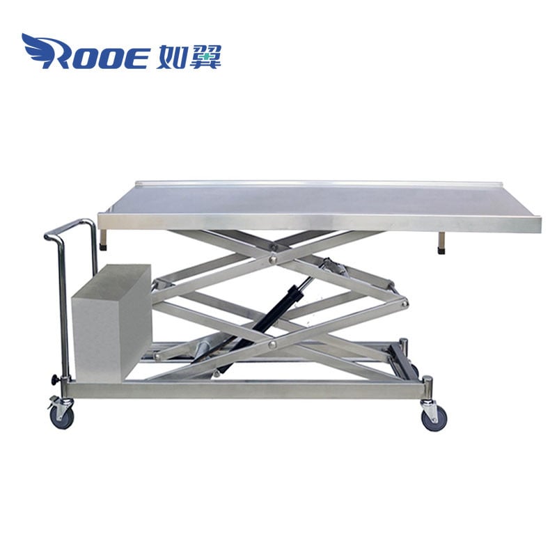 GA501A Plus Stainless Steel Electric Hydraulic Lift Coffin Lift