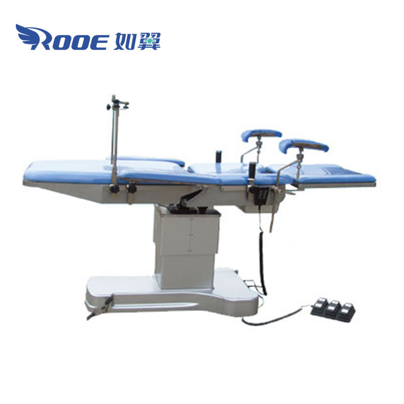 A-8807 Electric Stainless Steel Obstetric Delivery Table