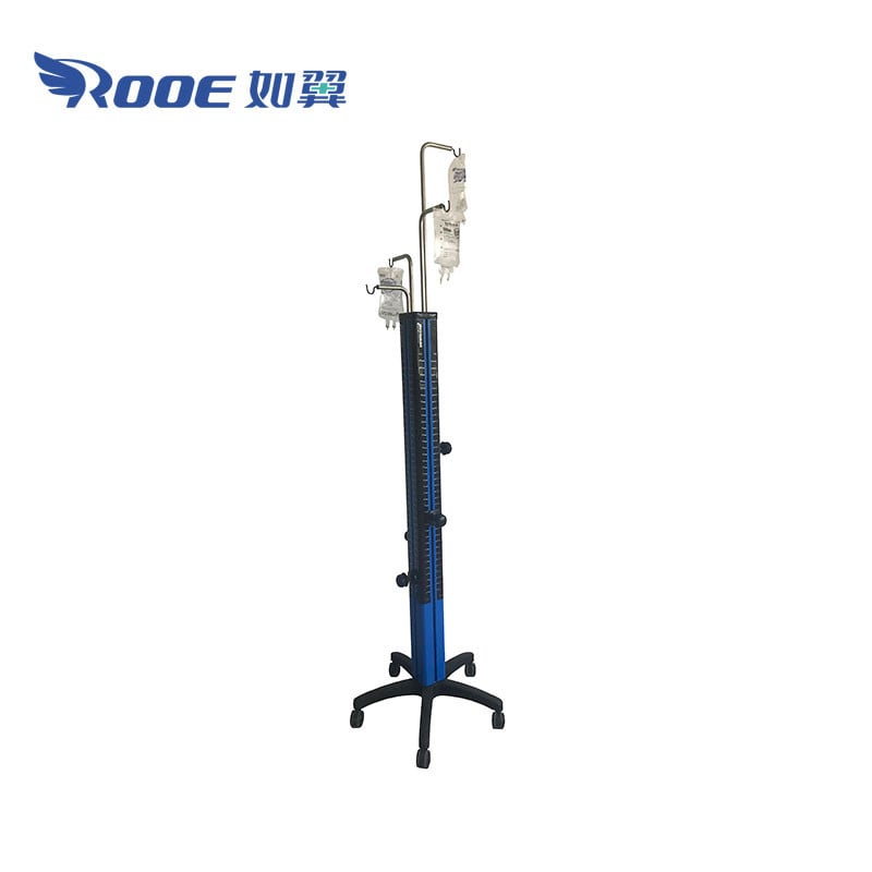 AOTA071A/B  Easy Lift Assist IV Pole For Operating Room