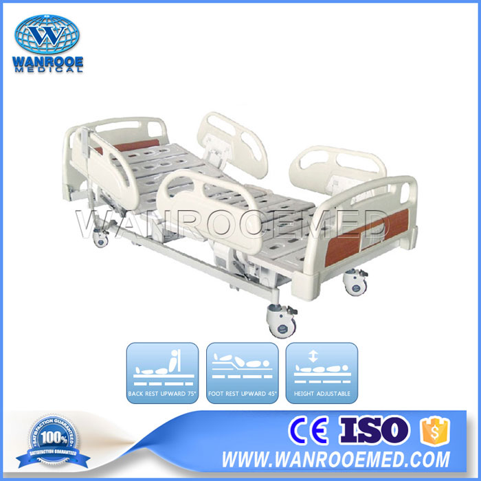 BAE510/BAE510C Electric 5 Functions Medical ICU Patient Bed Full Electric ICU Bed