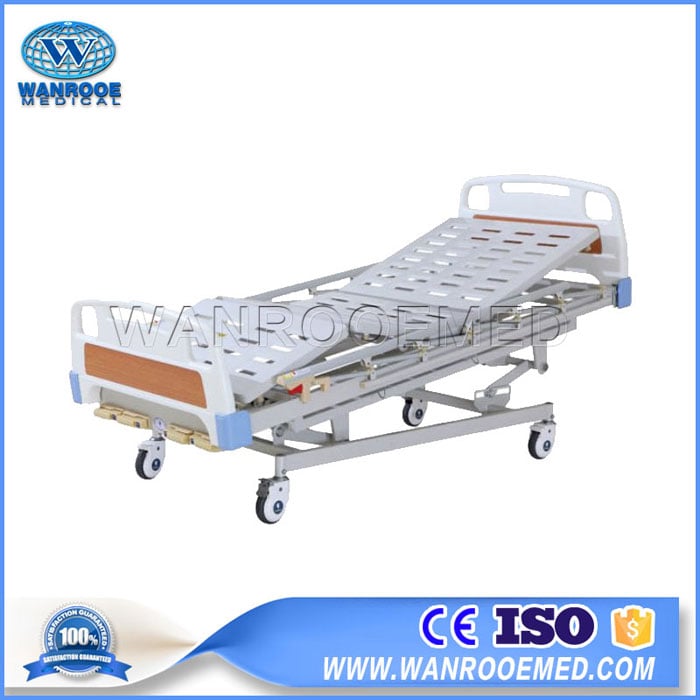 BAM500 Medical 4 Cranks Manual Hospital Patient Bed