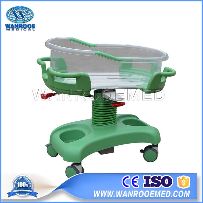 BBC006 Multifunction Portable Children Bed Variable Height ABS Hospital Baby Cribs