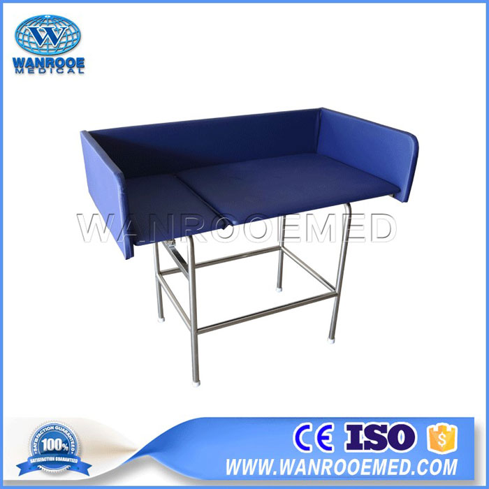 BBC008B Hospital Stainless Steel Portable Infant Examination Baby Changing Table With Drawer