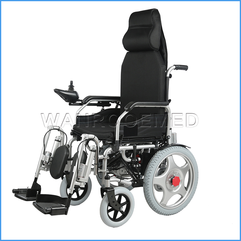 BWHE1803 Silla de ruedas eléctrica plegable de aleación de aluminio