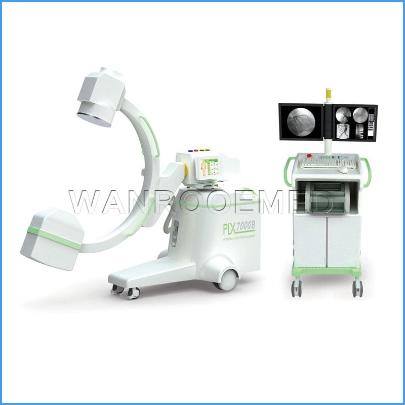 Máquina de rayos X PLX7000B de alta frecuencia móvil 3D sistema de imagen de C-brazo digital