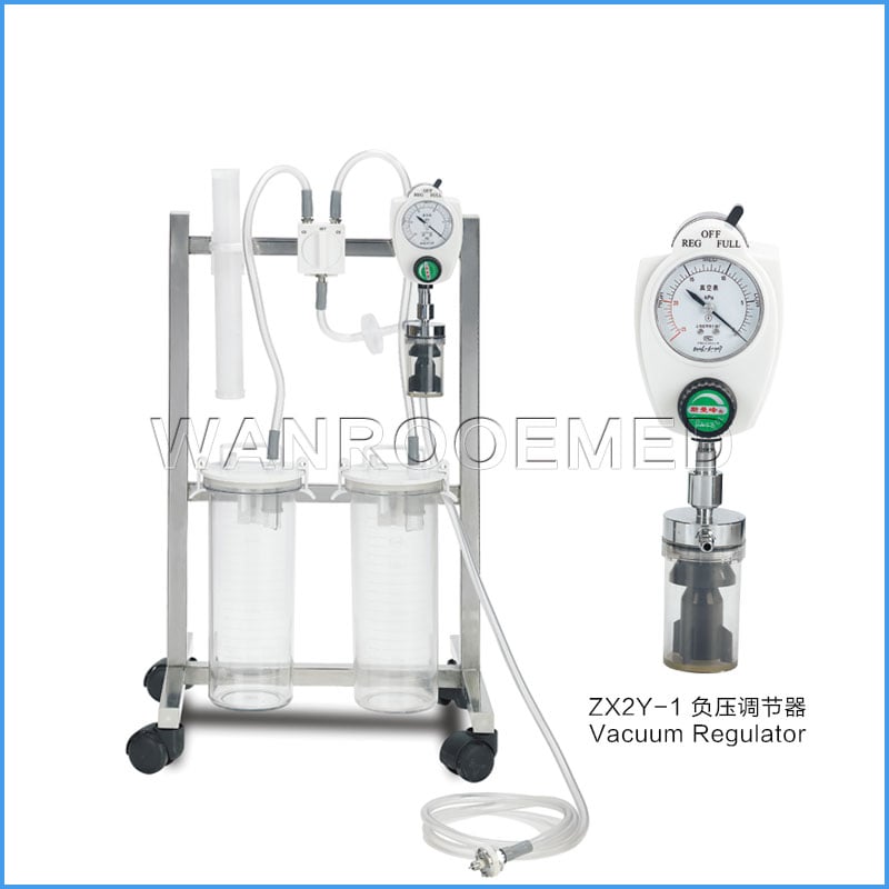  ZX2Y-1 / ZX2Y-9 Unidad de succión de dispositivo de aspiración de terminal eléctrico médico ajustable