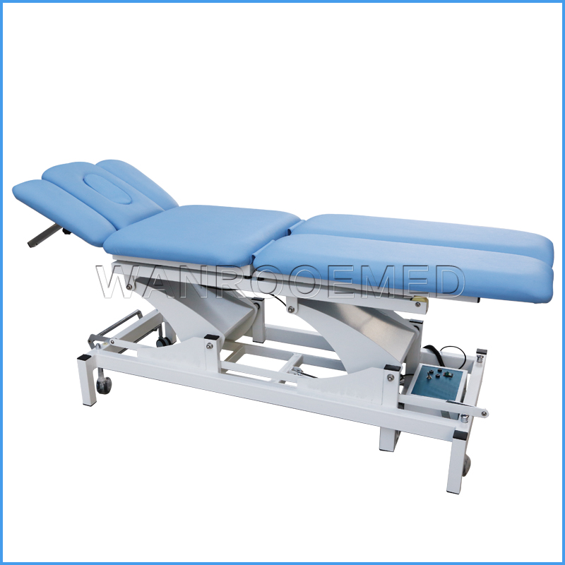 DE-6 Medical Adjustable Massage Bed Electric Patient Treatment Table
