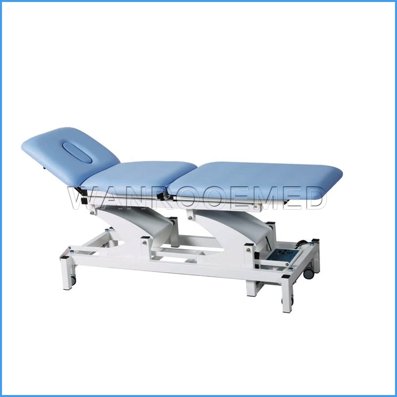DE-3 paciente fisioterapia médica portátil mesa de tratamiento eléctrico