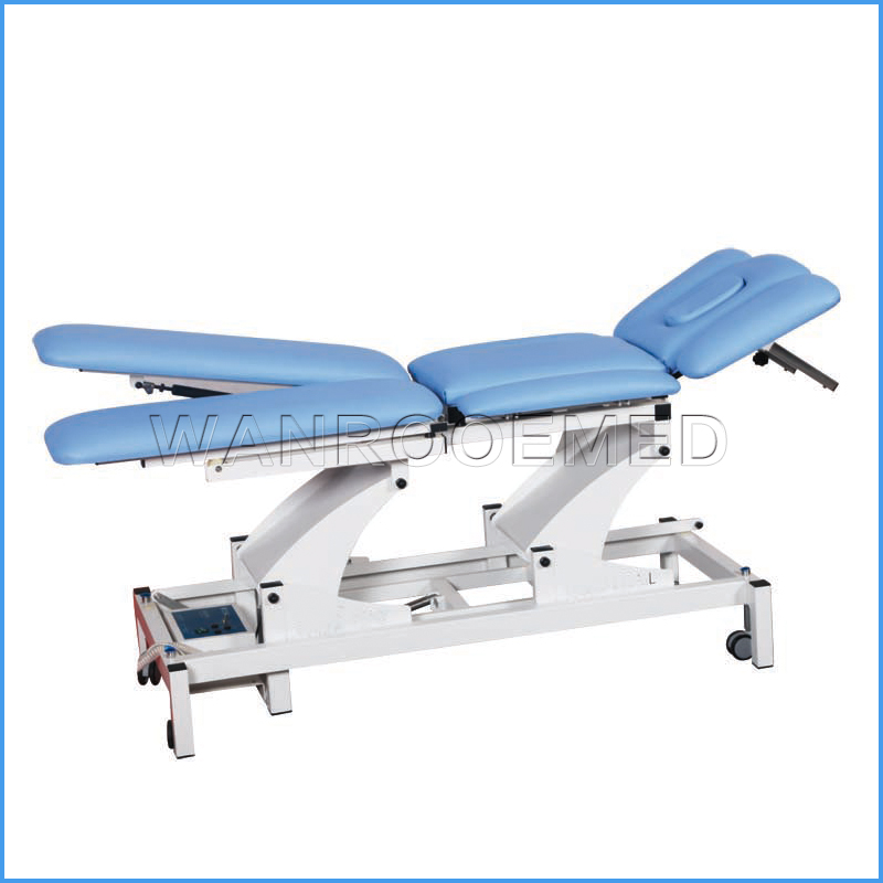 DE-8 médica portátil paciente tratamiento mesa eléctrica física terapia cama
