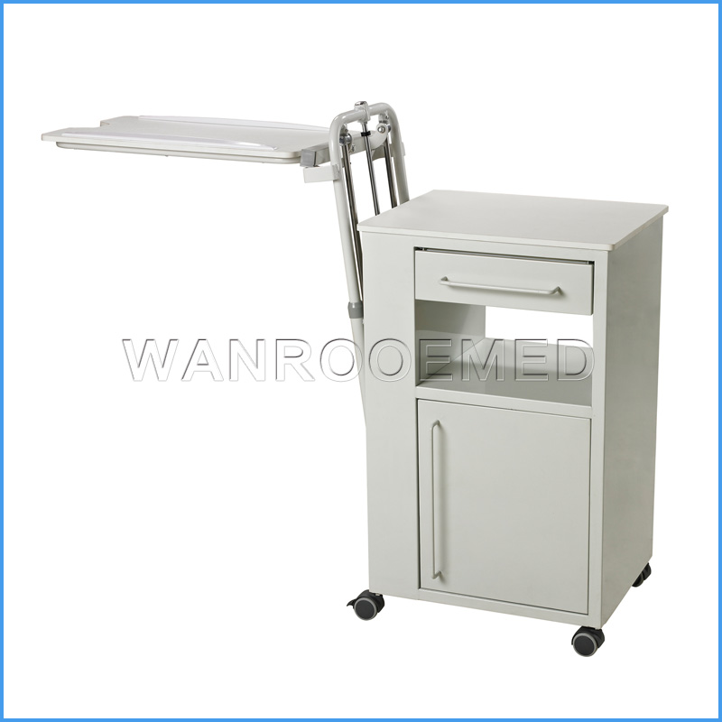 BC012 Medical Hospital Adjustable ABS Bedside Cabinet Bedside Locker Bed Stand