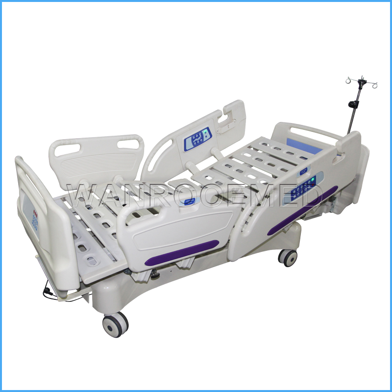 Cama de hospital manual inestable de los muebles 2 del equipo médico de la cama de BAE517EC