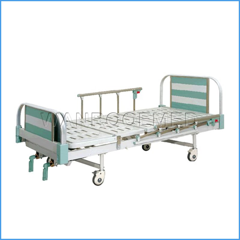 BAM202 Hospital Medical Aleación de aluminio médica Cama paciente manual ajustable