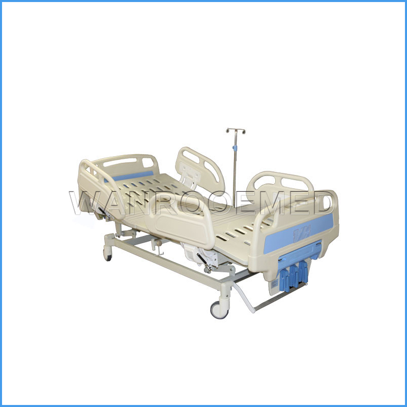 BAM300 alta calidad ABS Manual 3 inestable médica cama de hospital portátil