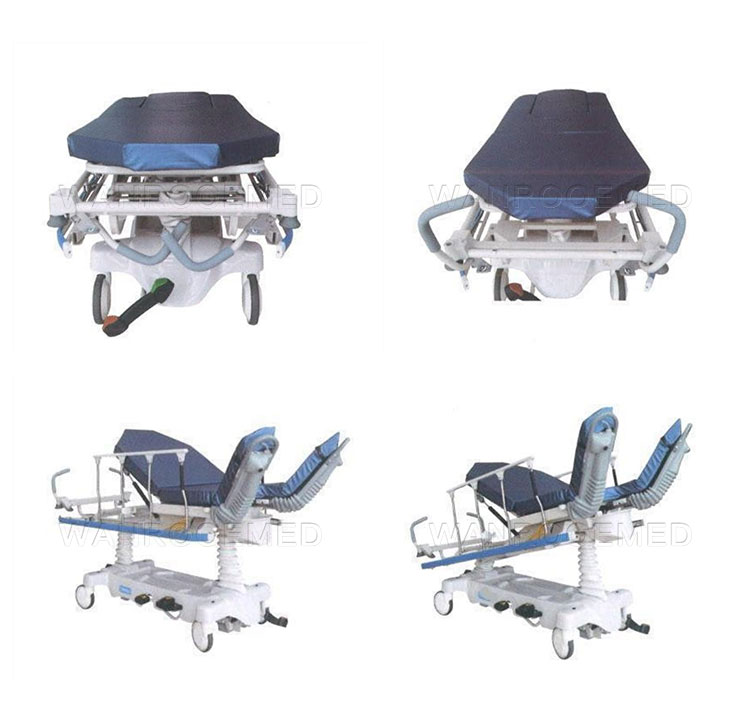gyn stretcher,hydraulic gurney,transport stretcher,hydraulic stretcher,delivery bed gyn stretcher,hydraulic gurney,transport stretcher,hydraulic stretcher,delivery bed