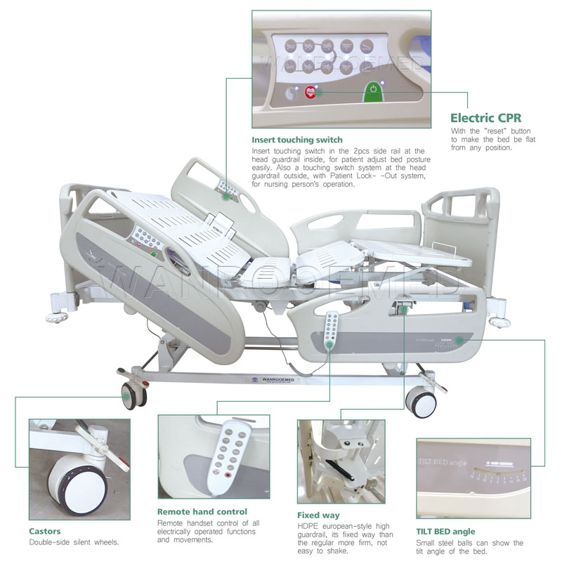 5 function hospital bed,hospital bed up and down,automatic hospital bed,adjustable bed for patients,adjustable hospital bed 5 function hospital bed,hospital bed up and down,automatic hospital bed,adjustable bed for patients,adjustable hospital bed