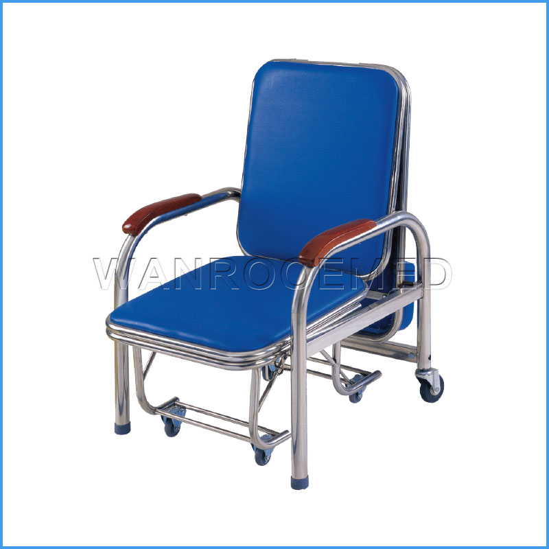 BHC001S Medical Reclining Foldaway Infusion Hospital Nursing Chair