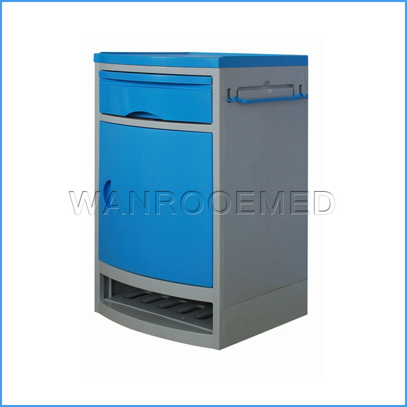 BC003/004/005/006 ABS Hospital Furniture Medical Bedside Table Beside Cabinet Beside Locker