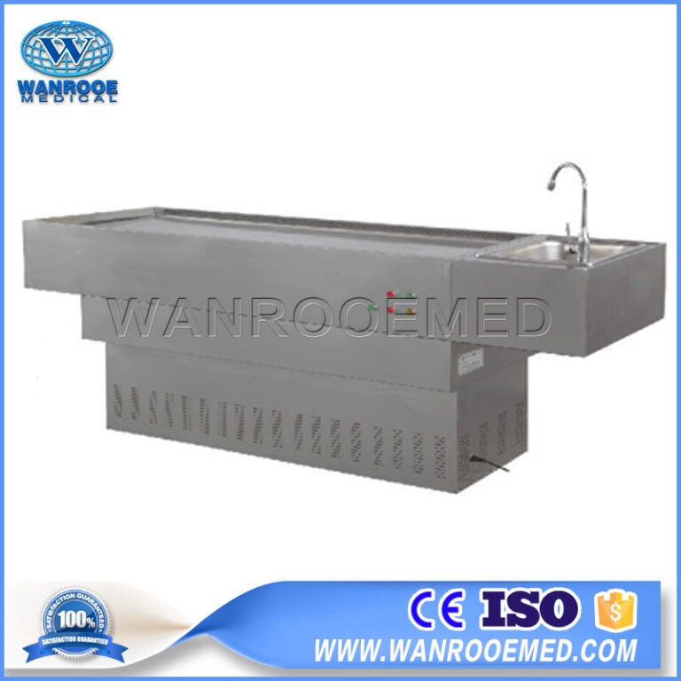 GA-2003G Mortuary 304 Stainless Steel Autopsy Corpse Dissection Table For Sale