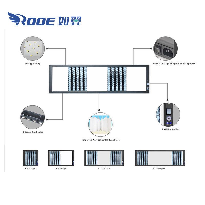 AOT-1D Pro Negatoscope LED Radiography Film Viewer Supplier Illuminator Price