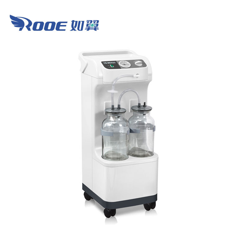 YX932M Electric&Pedal Mobile Suction Machine Operating Room Suction For Surgery