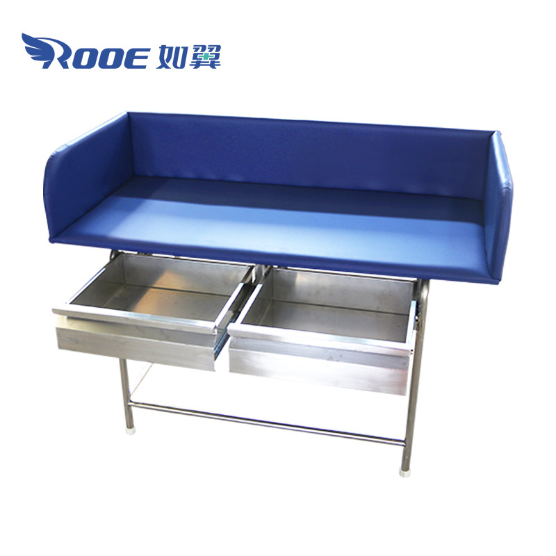 BBC008A 2 Drawer Changing Table Childs Dressing Table Diaper Changer Station