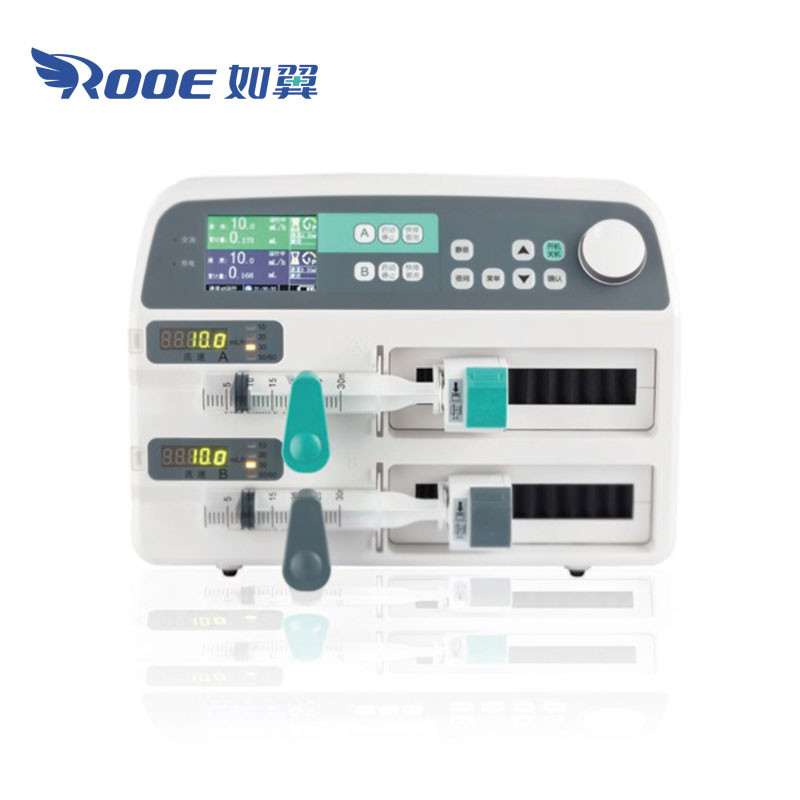 WRSP-702 1000 ML Dual Syringe Pump ICU Medical Syringe Pump