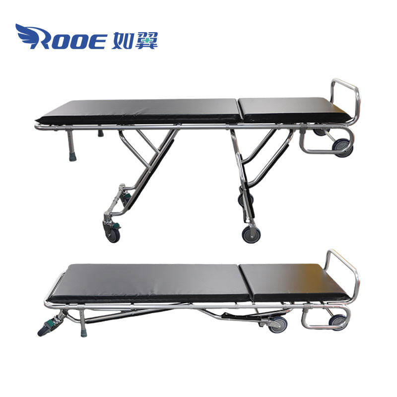 GA200E Funeral Stretcher Height Adjustable Mortuary Trolley For Sale