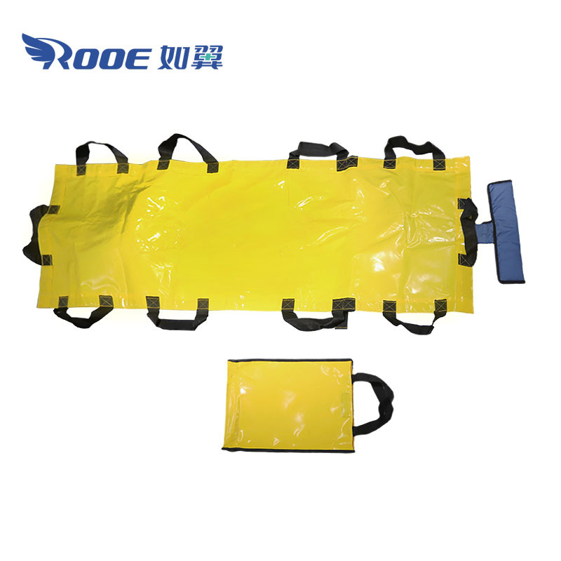 EA-10 Plus Lightweight Soft Stretcher With Chest/Head Support Evacuation Sheet