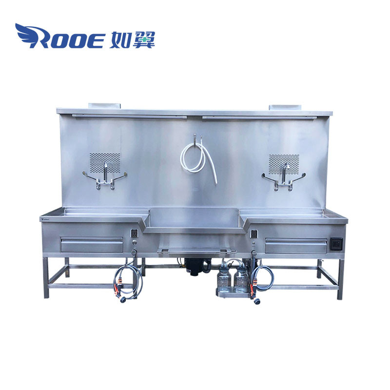 GA2003G Autopsy Sink Downdraft Necropsy Table Dissecting For Forensic Workstation