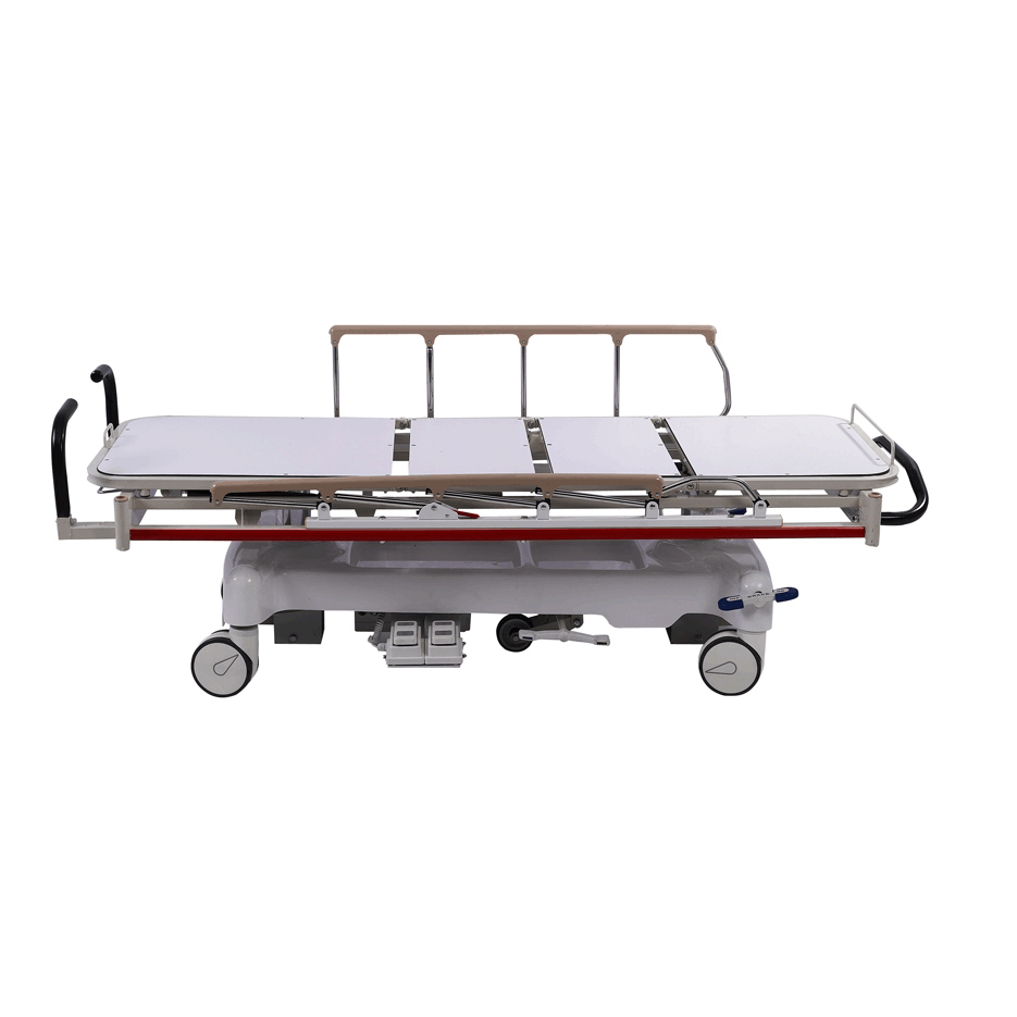 BD7C Hospital Emergency Patient Transport Trolley Rescue Stretcher