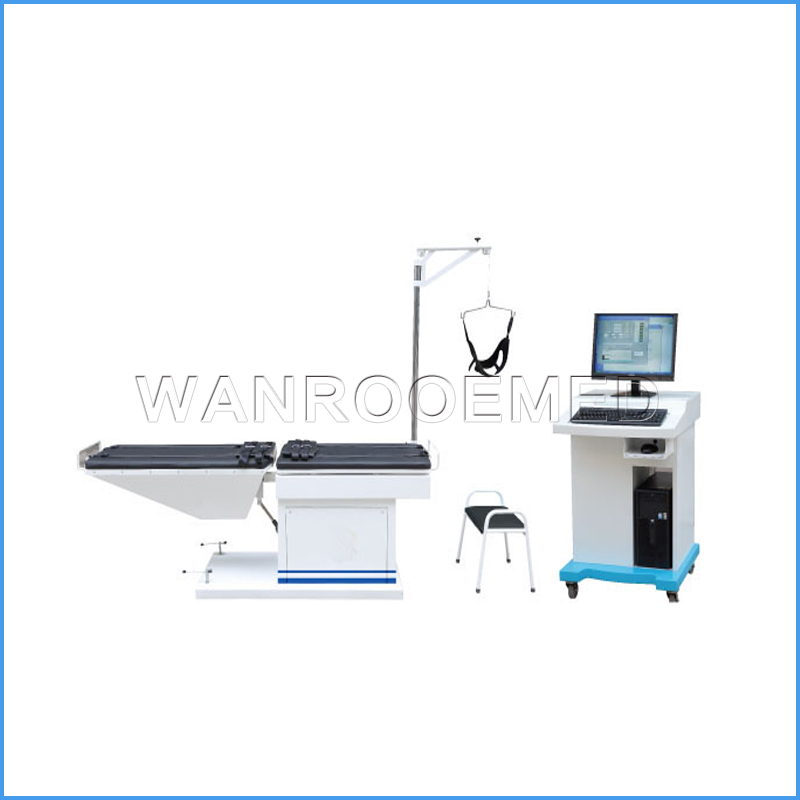 DA-200 Physiotherapy Equipment Lumbar Medical Traction Bed Traction Table